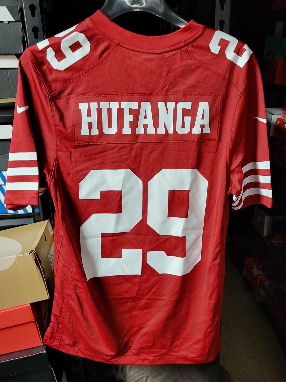*NEW* Nike NFL San Francisco 49ers Talanoa Hufanga Team Jersey Size Small